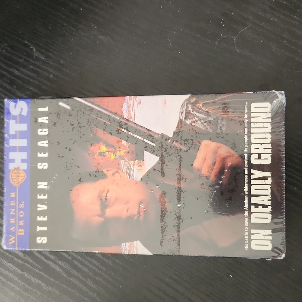 On Deadly Ground  VHS  *Sealed*
